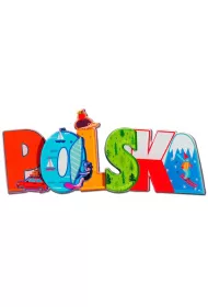 Pan Dragon Magnes I love Poland Polska