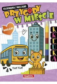 Modu�owa kredka. Przygody w mie�cie z naklejkami