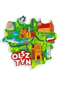 Pan Dragon Magnes I love Poland Olsztyn ILP-MAG-C-MAZ-47