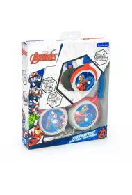 Skadane suchawki przewodowe stereo Avengers z gonoci bezpieczn dla dzieci Lexibook HP010AV