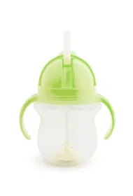 Kubek Munchkin niekapek ze s�omk� 207ml zielony