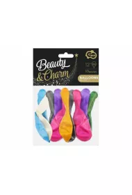 Godan Balony Beauty&Charm metaliki CB-1MMX 10 szt.