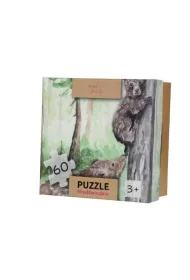 Puzzle 60 el. Nied�wiedzie Mama Maluje