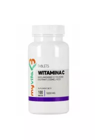 MyVita Witamina C 1000 mg + bioflawonoidy + Dzika Ra - suplement diety 100 tab.