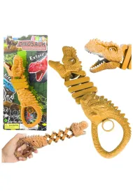 Gryz�cy szkielet dinozaura pistolet pomara�cz LeanToys