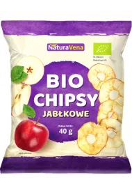 NaturaVena Chipsy jabkowe 40 g bio
