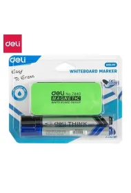 Deli Markery sucho�cieralne 2mm + g�bka