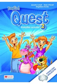 English Quest 2. Ksi��ka ucznia. J�zyk angielski. Podr�cznik wieloletni