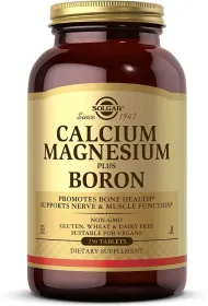 Solgar Calcium Magnesium plus Boron Suplement diety 250 tab.