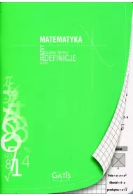 Gatis Zeszyt A5 matematyka z kompedium wiedzy na marginesach kratka 60 kartek