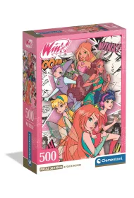 Puzzle 500 el. Compact Winx Clementoni
