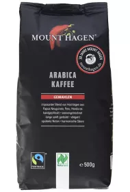 Mount Hagen Kawa mielona Arabica 100% fair trade 500 g Bio