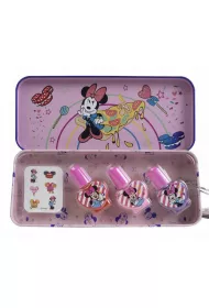 Zestaw lakier�w met. etui Minnie Mouse Markwins