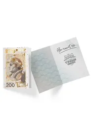 Kukartka Karnet B6 Urodziny banknot 200