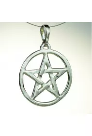 Sotis Pentagram aurowy, nieoksydowany Ag925, 3,7g