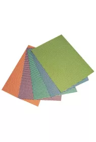 Galeria Hobby Karton obustronny kratka, 300g, 24x34cm, 5 arkuszy