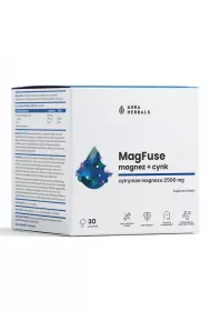 Aura Herbals MagFuse: magnez + cynk suplement diety 30 x 2.62 g