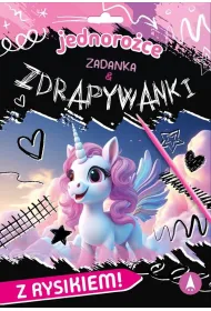 Wydrapywanka 180X260 Jednoro�ce. Zadanka & zdrapywanki SKRZAT 079685