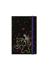 Notes A5 80k. w lini� z gumk� Disney Gold Stitch wz�r 2