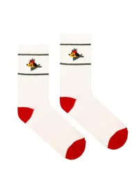 Kabak Skarpetki sportowe BO bia�e Pies 36-41
