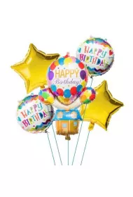 Zestaw balon�w urodzinowych 5 szt.