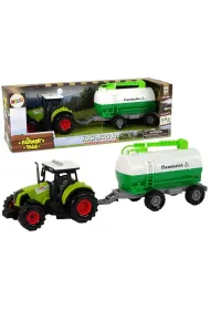 Traktor z przyczepk� cysterna LeanToys