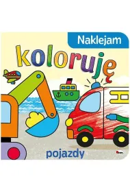 Naklejam, koloruj�. Pojazdy