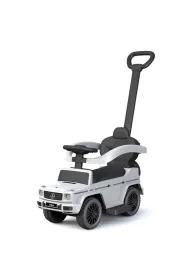 Jedzik z rczk Mercedes Benz G-Class biay Baby Mix