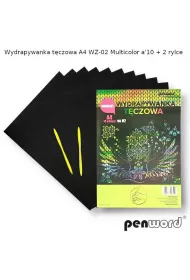Penword Wydrapywanka A4 T�cza 427499