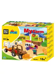 Klocki Blocki Klocki Toys 4 All - MUBI MyFarm 34 elem.