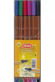 Toma Cienkopisy F-Liner 6 szt.
