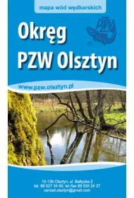 Mapa w�d w�d. Okr�gu Olszty�skiego