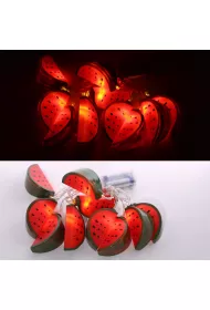 �a�cuch ze �wiat�ami LED, Arbuz
