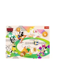 Puzzle medium drewniane - Mickey & Friends Trefl