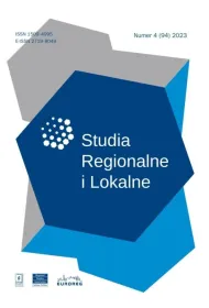 Studia Regionalne i Lokalne 4/2023