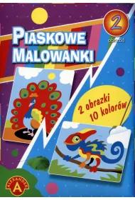 Piaskowe malowanki. Kameleon Paw Alexander