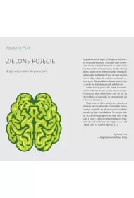 Zielone poj�cie du�ym dzieciom do poduszki