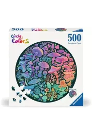 Puzzle 500 el. 2D Paleta kolor�w. Grzyby Ravensburger