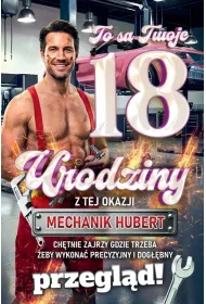 Yeku Karnet Urodziny 18 2K Mechanik Hubert