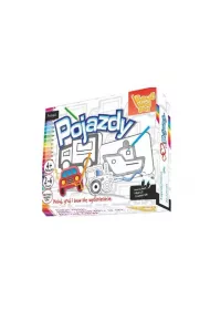 Pojazdy. Dorysuj, maluj, graj