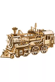 Drewniane Puzzle 3D - Lokomotywa Picaresque
