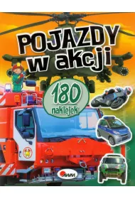 Pojazdy w akcji. 180 naklejek
