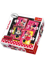 Puzzle 4w1 - Pi�kna Minnie (35+48+54+70 el.) Trefl