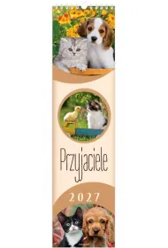 Kalendarz 2027 paskowy Przyjaciele