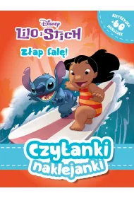 Czytanki naklejanki. Z�ap fal�! Disney Lilo i Stitch