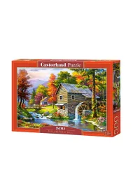 Puzzle 500 el. Stary m�yn Sutter Castorland