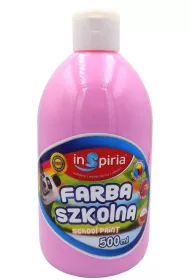 InSpiria Farba szkolna r�owa 500 ml