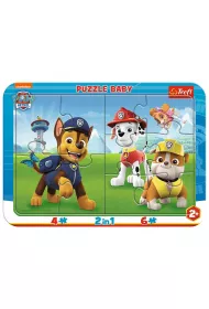 Puzzle Ramkowe Baby Wesoy Psi Patrol Trefl