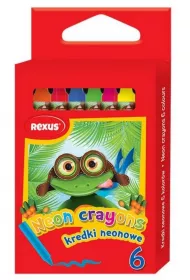 Beniamin Kredki neonowe 6 kolor�w