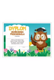 LearnHow Dyplom A4 ukoczenia przedszkola - Swka 10szt